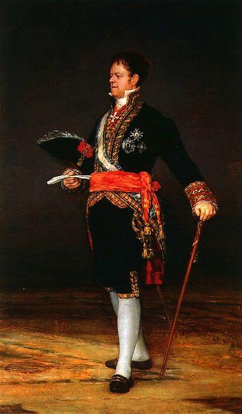 Francisco de Goya Retrato del Duque de San Carlos oil painting image